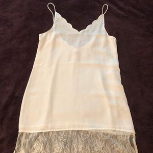 Sexy White Slip Dress